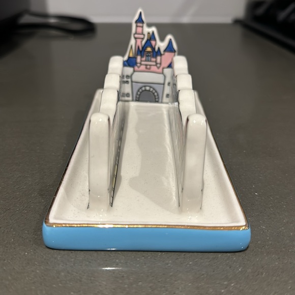 Disneyland ceramic Disney parks sleeping beauty castle trinket tray - Picture 5 of 8